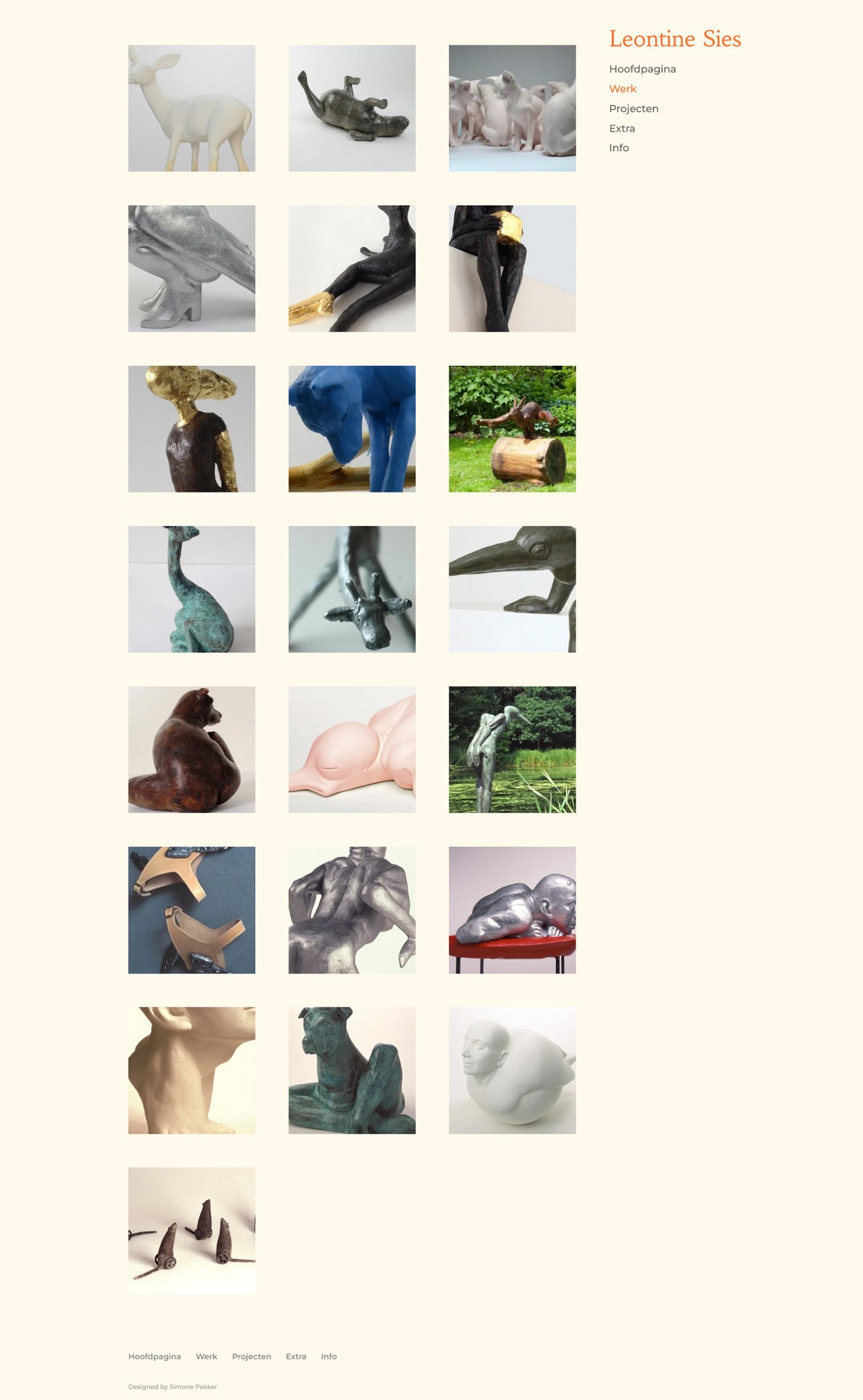 Werk pagina Leontine Sies