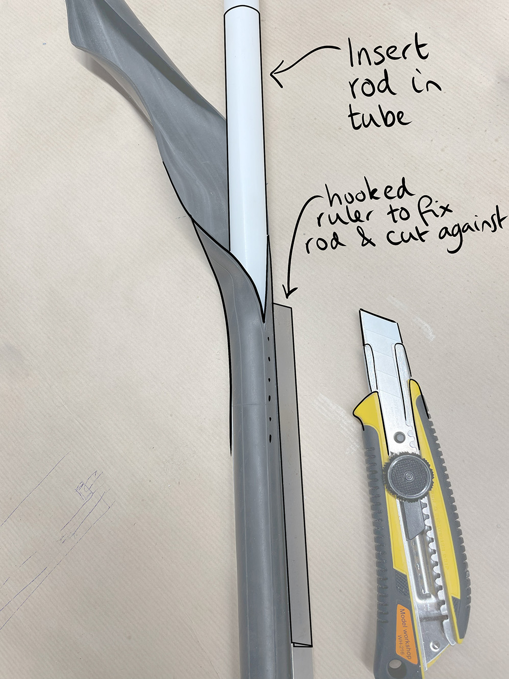 Cutting tool Rod