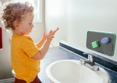 Soap bar panel